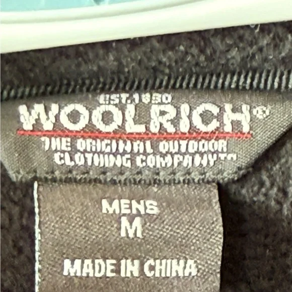 Woolrich Gray 80% Wool Quilted Utility Coat Medium - Picture 4 of 17